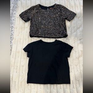 Cat & Jack Black Tees Bundle